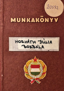 Horvath-Julia-Munkakonyv